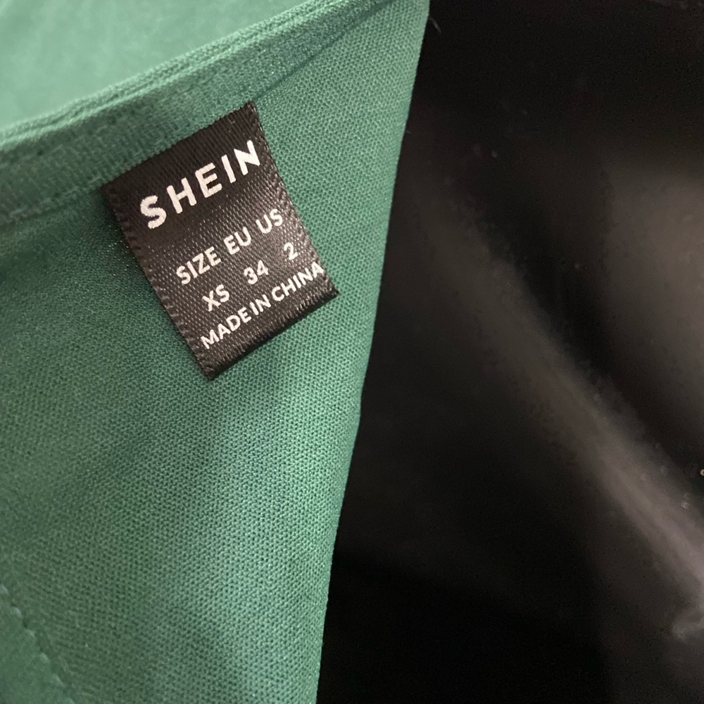 Dress green high low maternity nursery fashion maxi xs - Picture 11 of 13